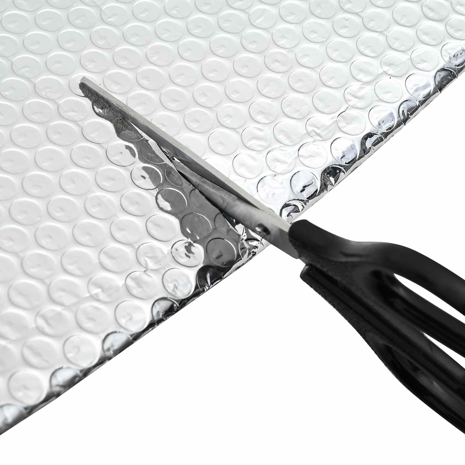 Vidaxl radiatorfolie zilver 30 x 0.6 m polyetheen