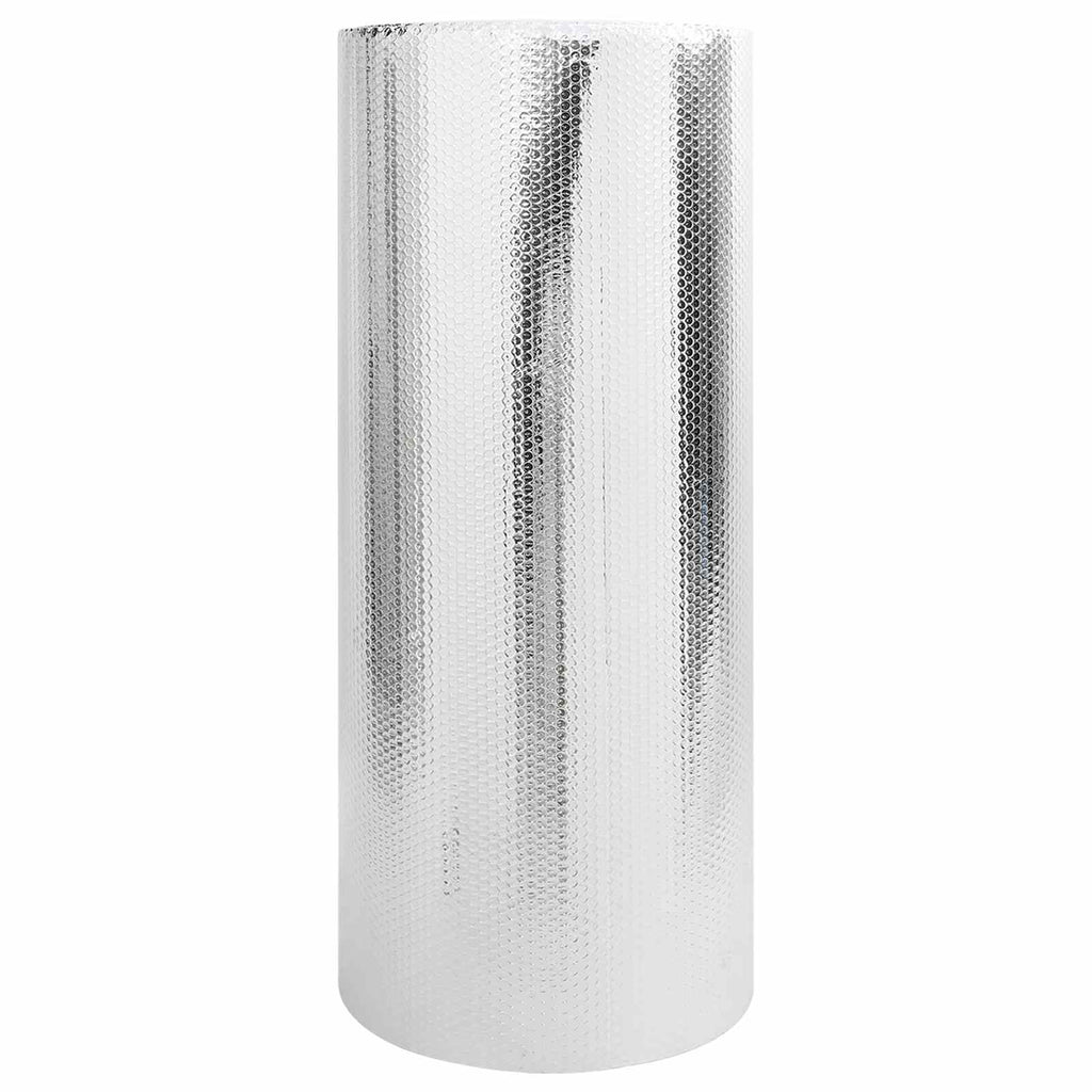 Vidaxl radiatorfolie zilver 50 x 1 m polyetheen