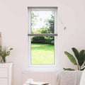 Vidaxl venetiaanse jaloezie zilver 130 x 65 cm 25 mm aluminium