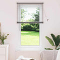 Vidaxl venetiaanse jaloezie zilver 130 x 75 cm 25 mm aluminium