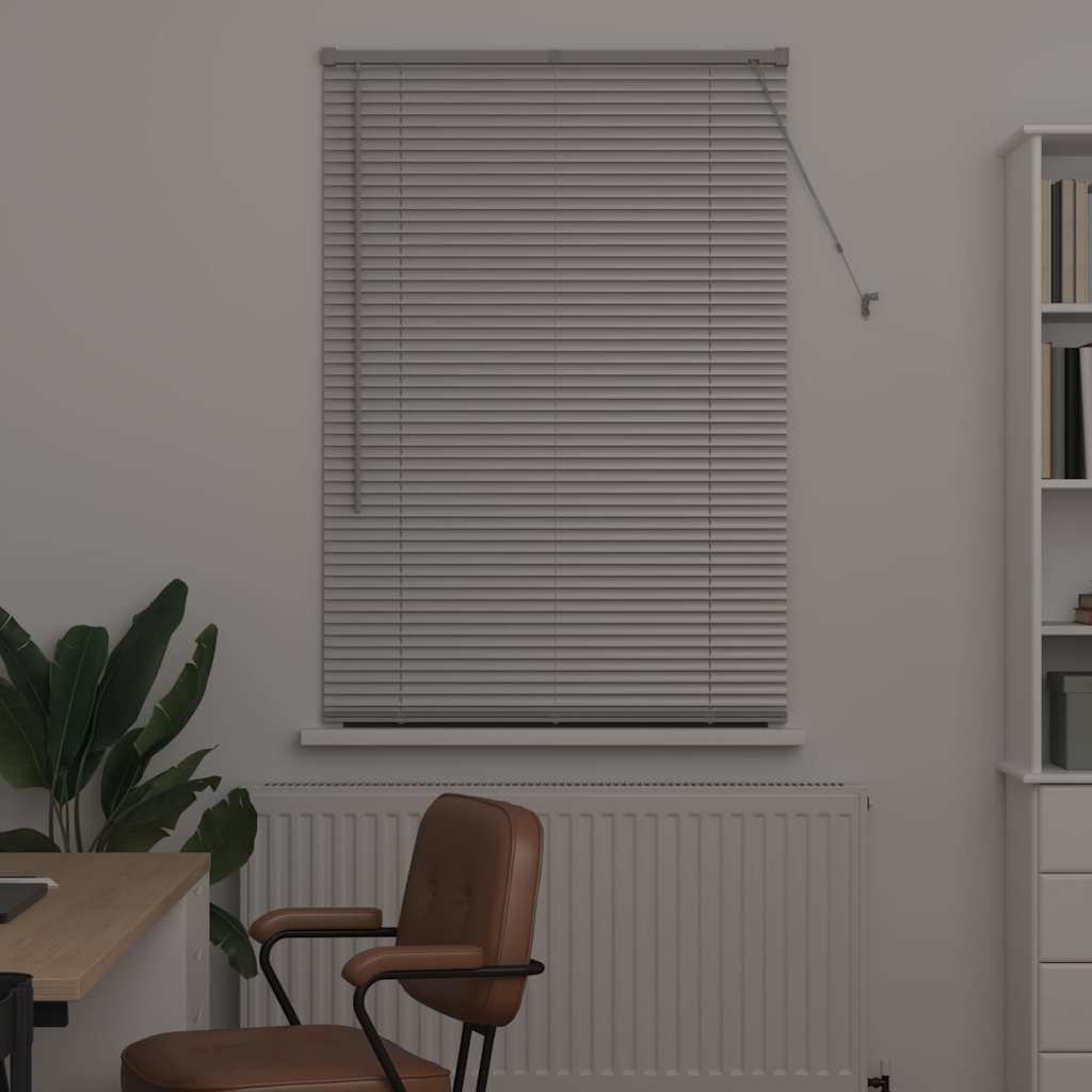 Vidaxl venetiaanse jaloezieën zilver 175 x 95 cm aluminium