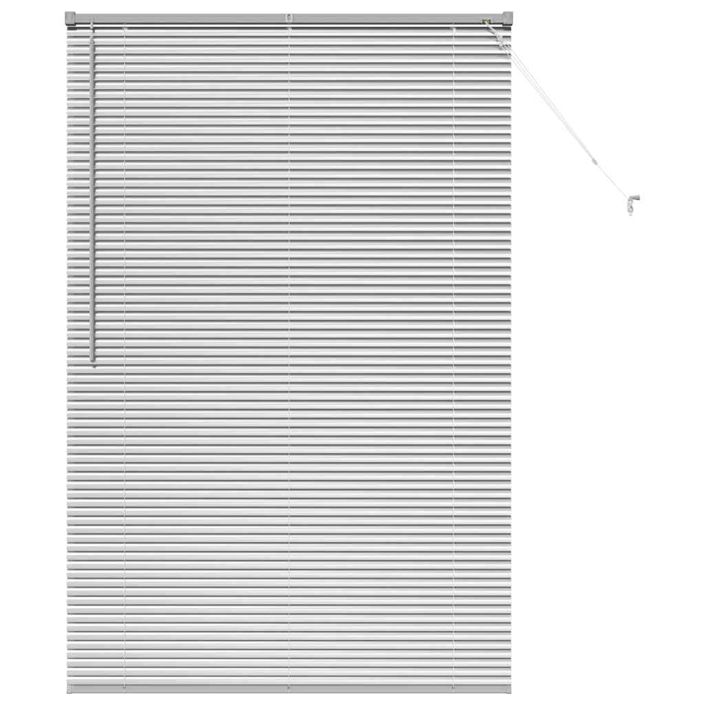 Vidaxl venetiaanse jaloezieën zilver 175 x 115 cm aluminium