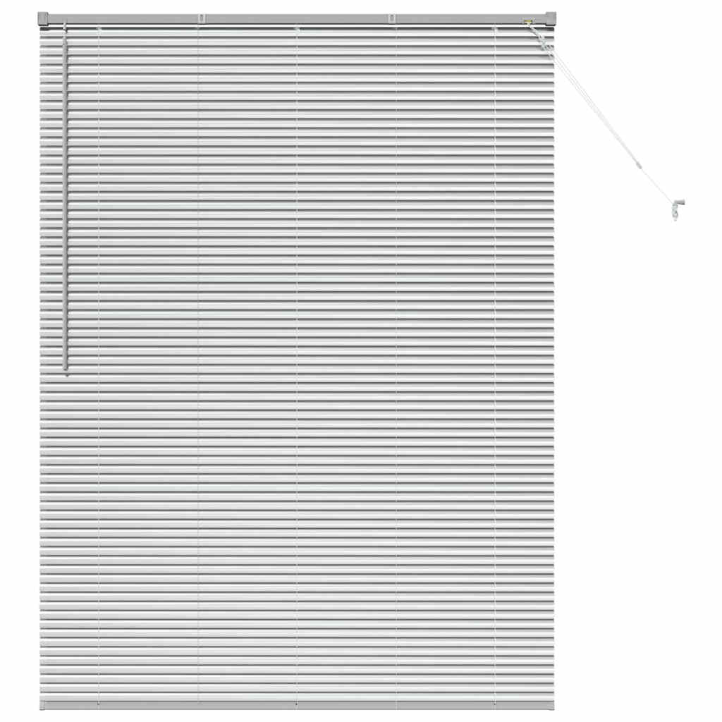 Vidaxl venetiaanse jaloezieën zilver 175 x 135 cm aluminium