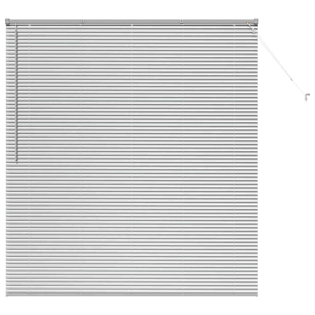 Vidaxl venetiaanse jaloezieën zilver 175 x 160 cm aluminium