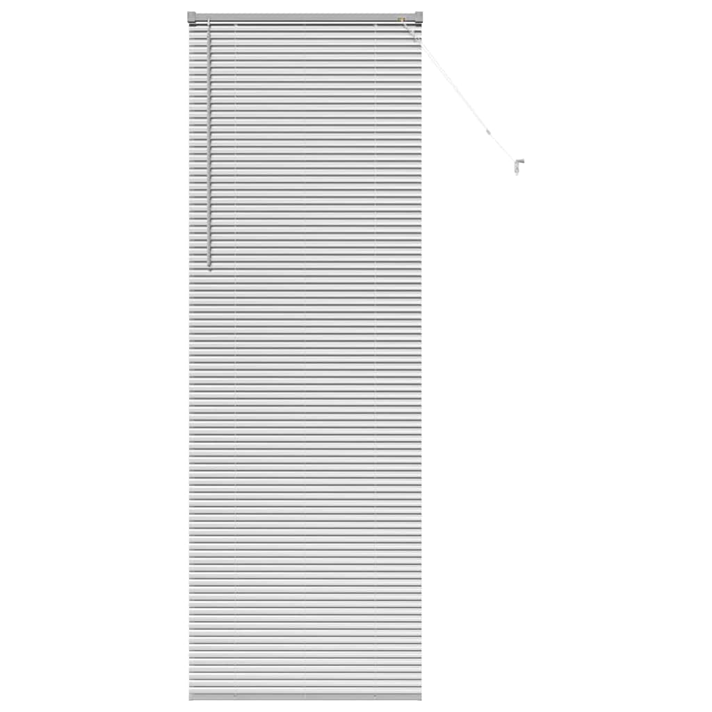 Vidaxl venetiaanse jaloezieën zilver 220 x 80 cm aluminium