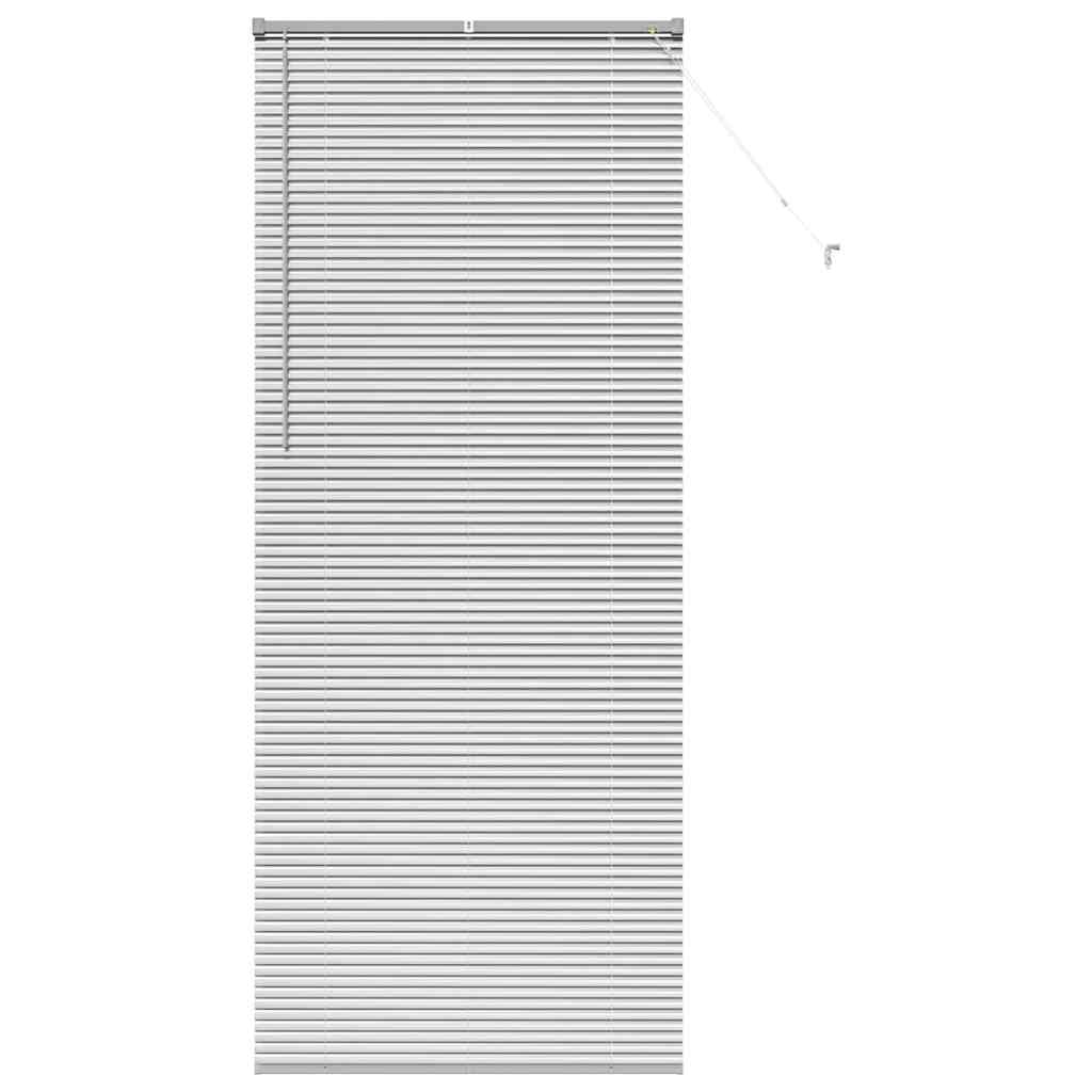 Vidaxl venetiaanse jaloezieën zilver 220 x 95 cm aluminium