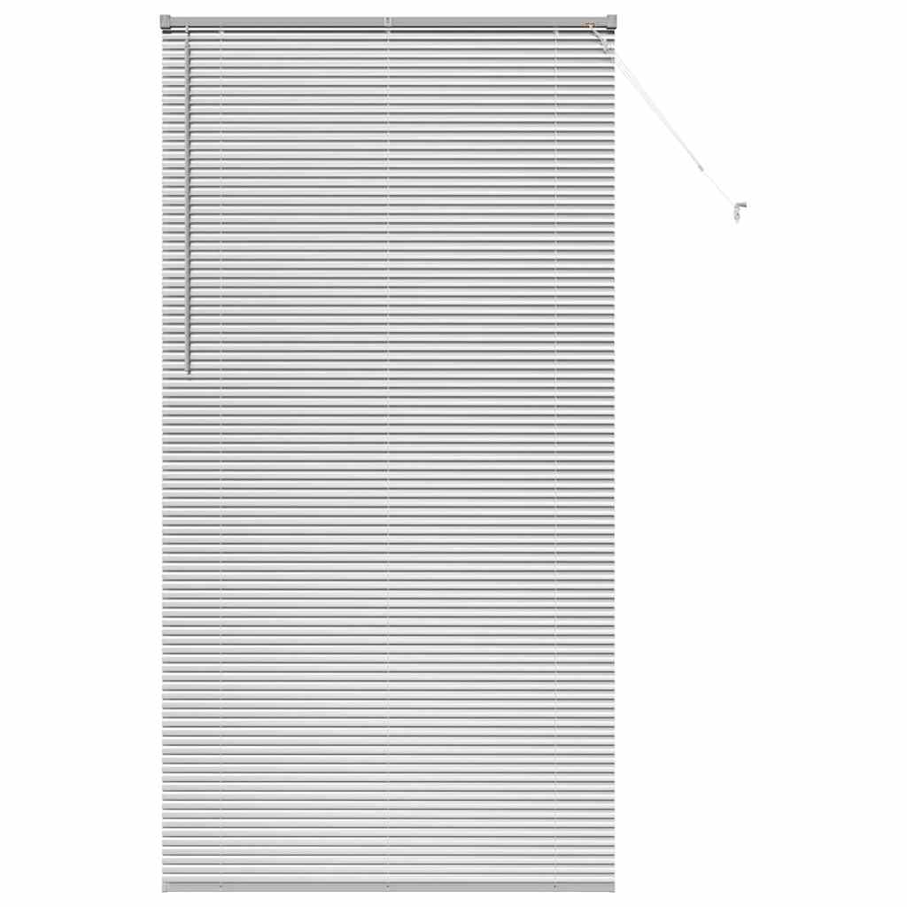 Vidaxl venetiaanse jaloezieën zilver 220 x 110 cm aluminium