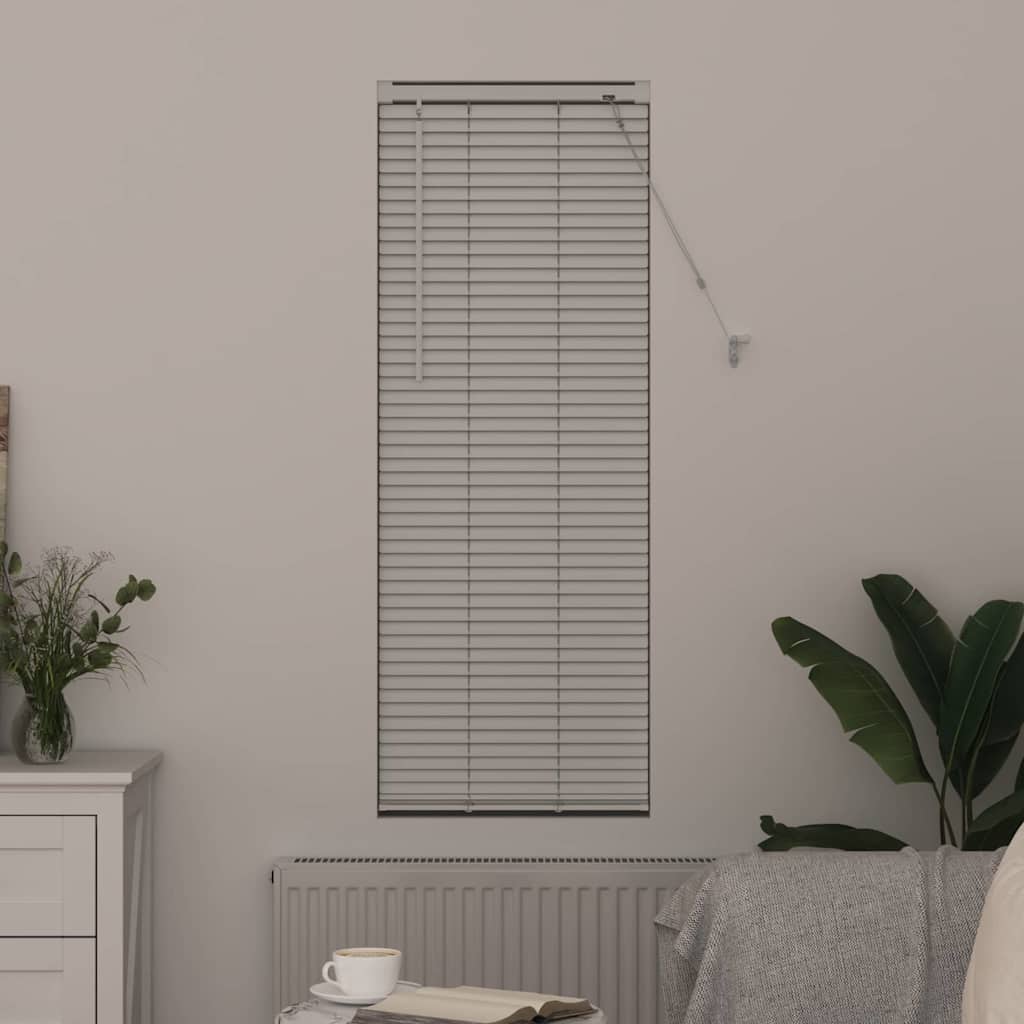 Vidaxl venetiaanse jaloezie wit 130 x 50 cm 25 mm aluminium