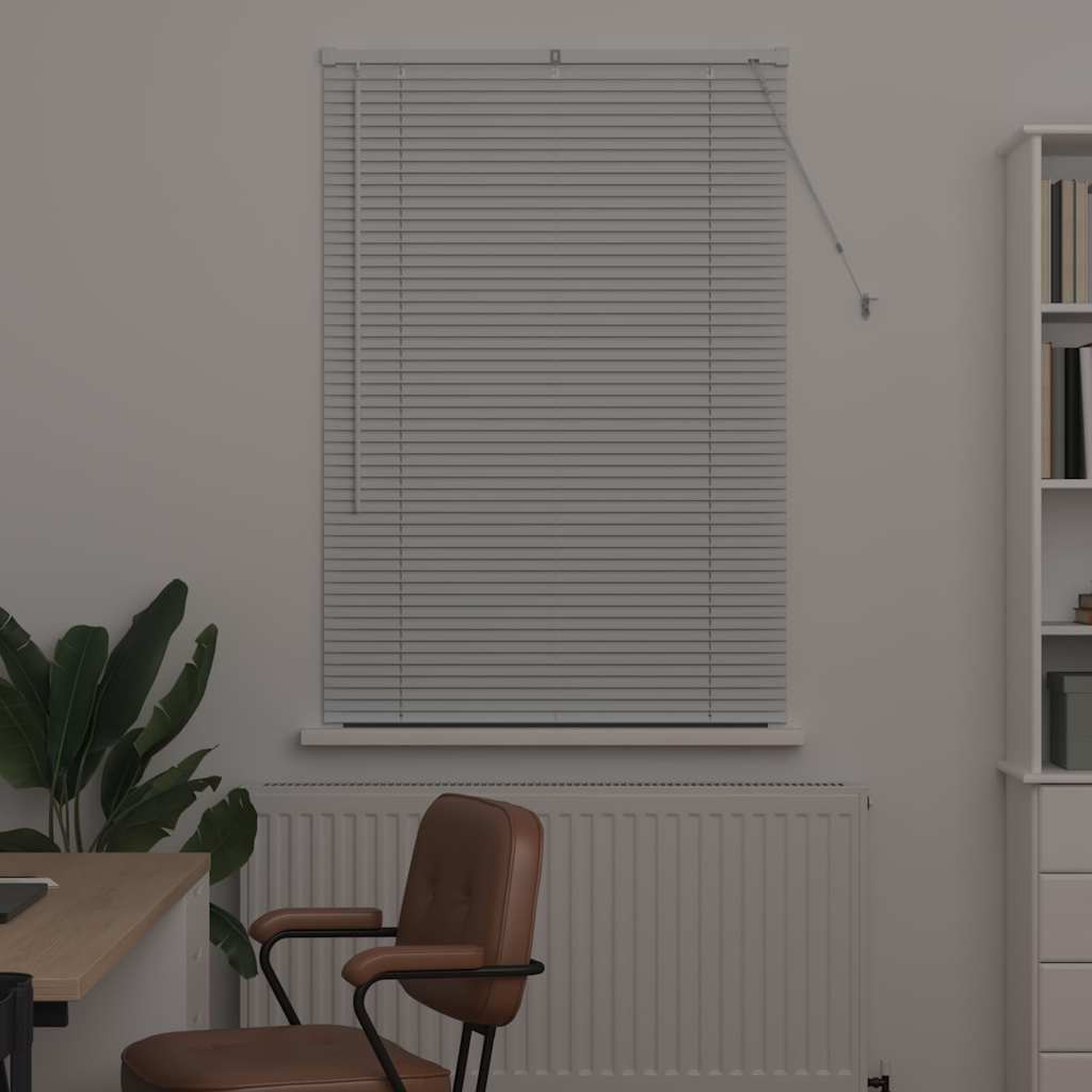 Vidaxl venetiaanse jaloezieën wit 130 x 90 cm aluminium