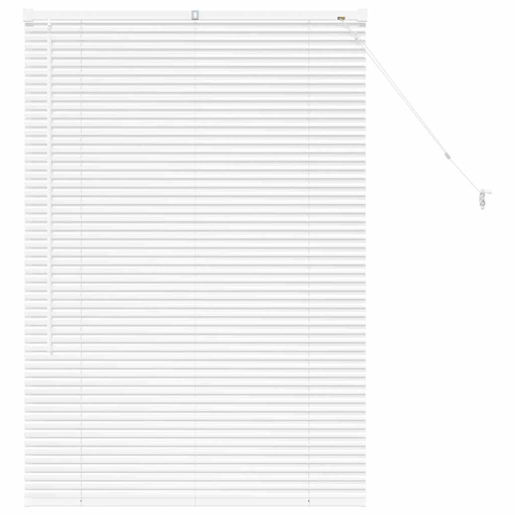 Vidaxl venetiaanse jaloezieën wit 130 x 95 cm aluminium