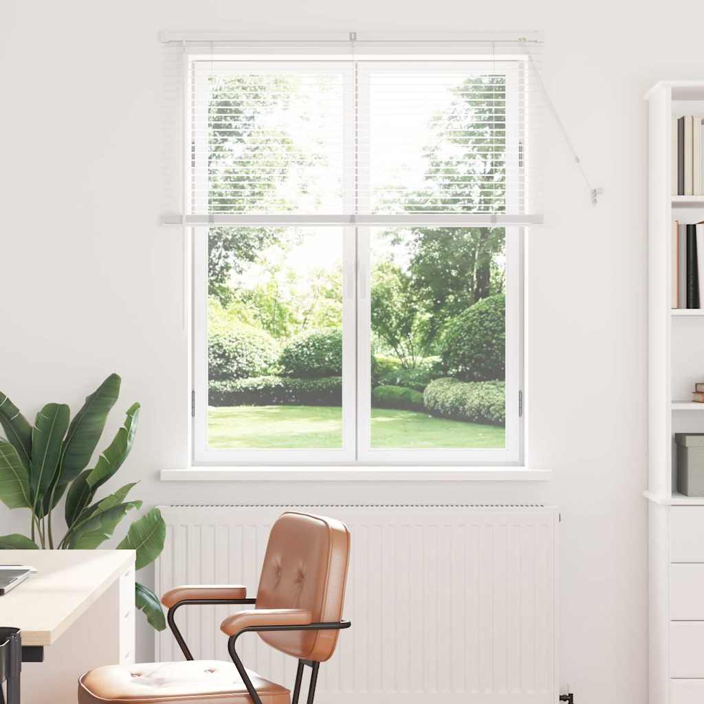 Vidaxl venetiaanse jaloezieën wit 130 x 115 cm aluminium