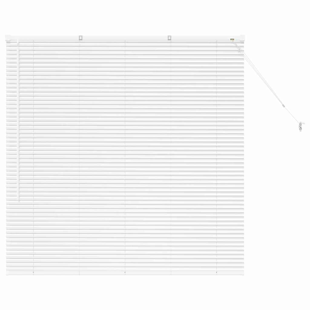 Vidaxl venetiaanse jaloezieën wit 130 x 130 cm aluminium