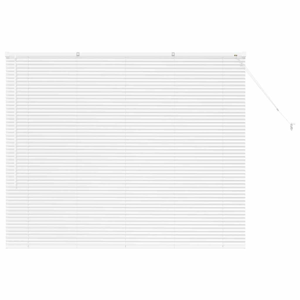 Vidaxl venetiaanse jaloezieën wit 130 x 155 cm aluminium