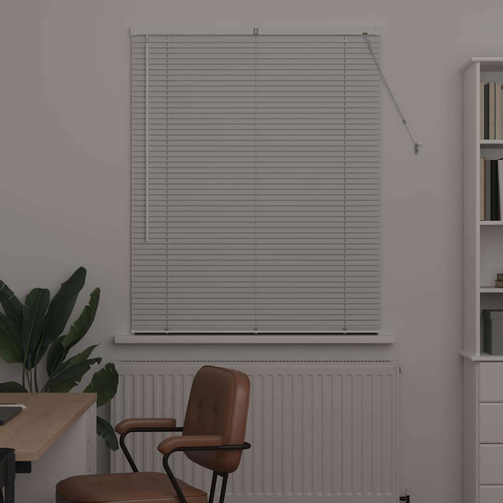 Vidaxl venetiaanse jaloezie wit 175 x 105 cm 25 mm aluminium