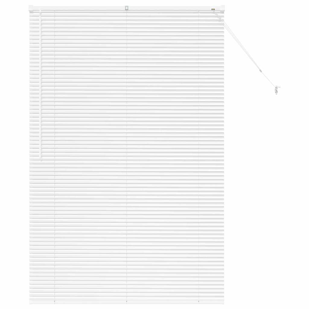 Vidaxl venetiaanse jaloezieën wit 175 x 115 cm aluminium
