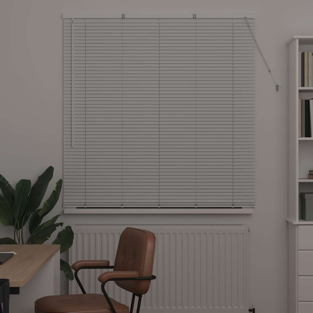 Vidaxl venetiaanse jaloezie wit 175 x 125 cm 25 mm aluminium