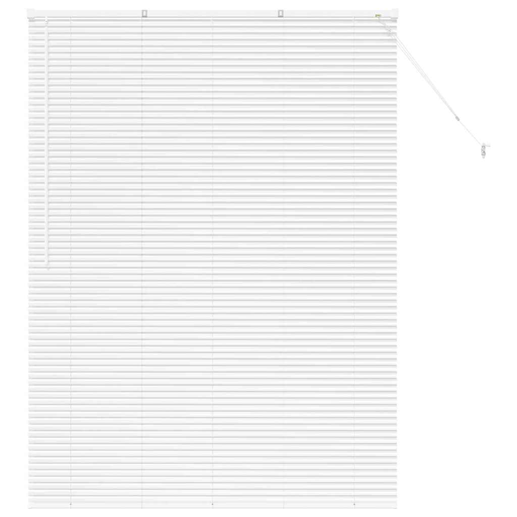 Vidaxl venetiaanse jaloezieën wit 175 x 125 cm aluminium