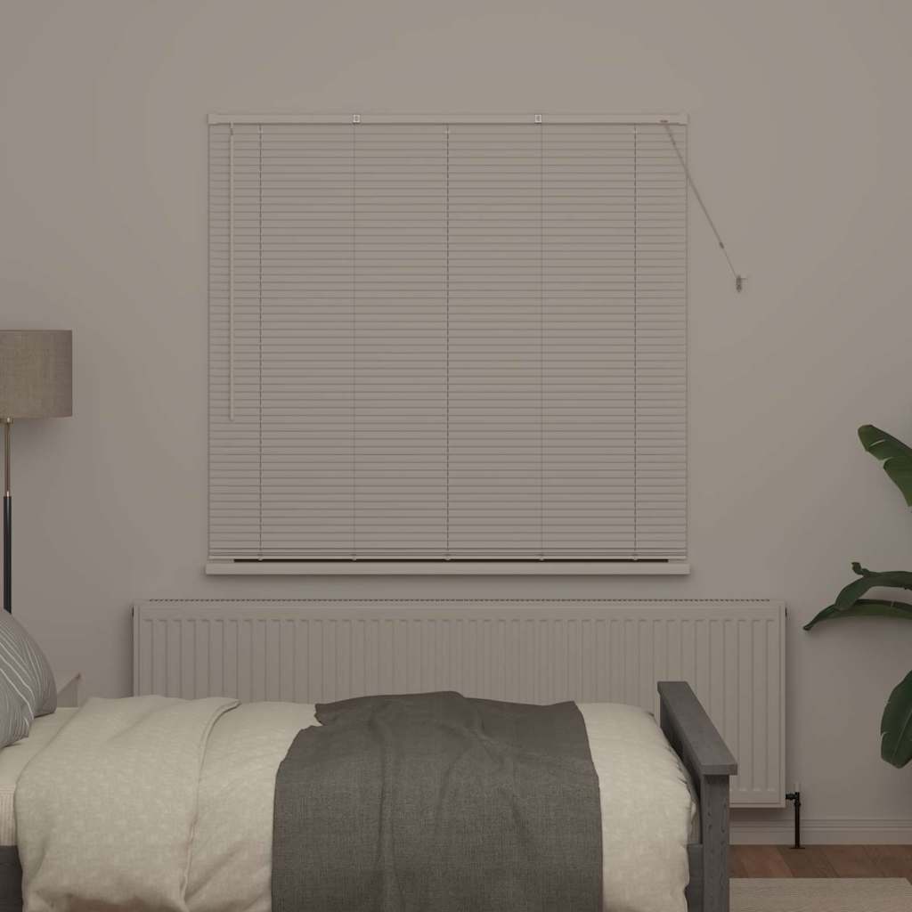 Vidaxl venetiaanse jaloezie wit 175 x 150 cm 25 mm aluminium