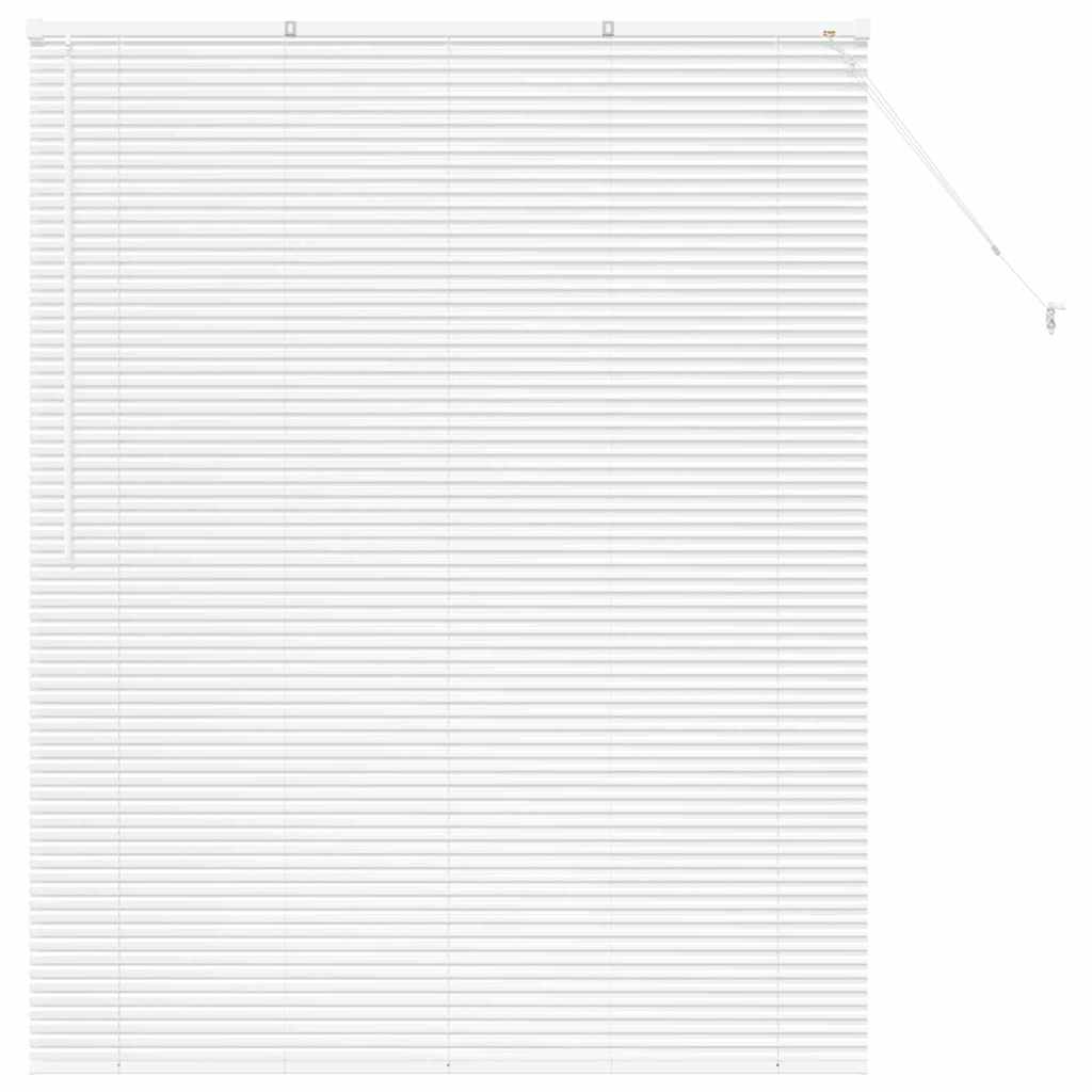 Vidaxl venetiaanse jaloezieën wit 175 x 150 cm aluminium