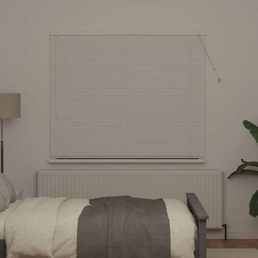 Vidaxl venetiaanse jaloezie wit 175 x 160 cm 25 mm aluminium