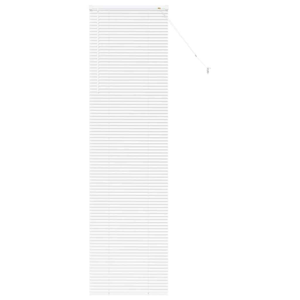 Vidaxl venetiaanse jaloezieën wit 220 x 55 cm aluminium
