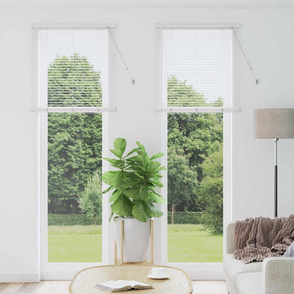 Vidaxl venetiaanse jaloezieën wit 220 x 70 cm aluminium