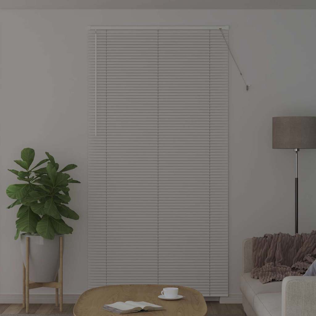 Vidaxl venetiaanse jaloezieën wit 220 x 120 cm aluminium