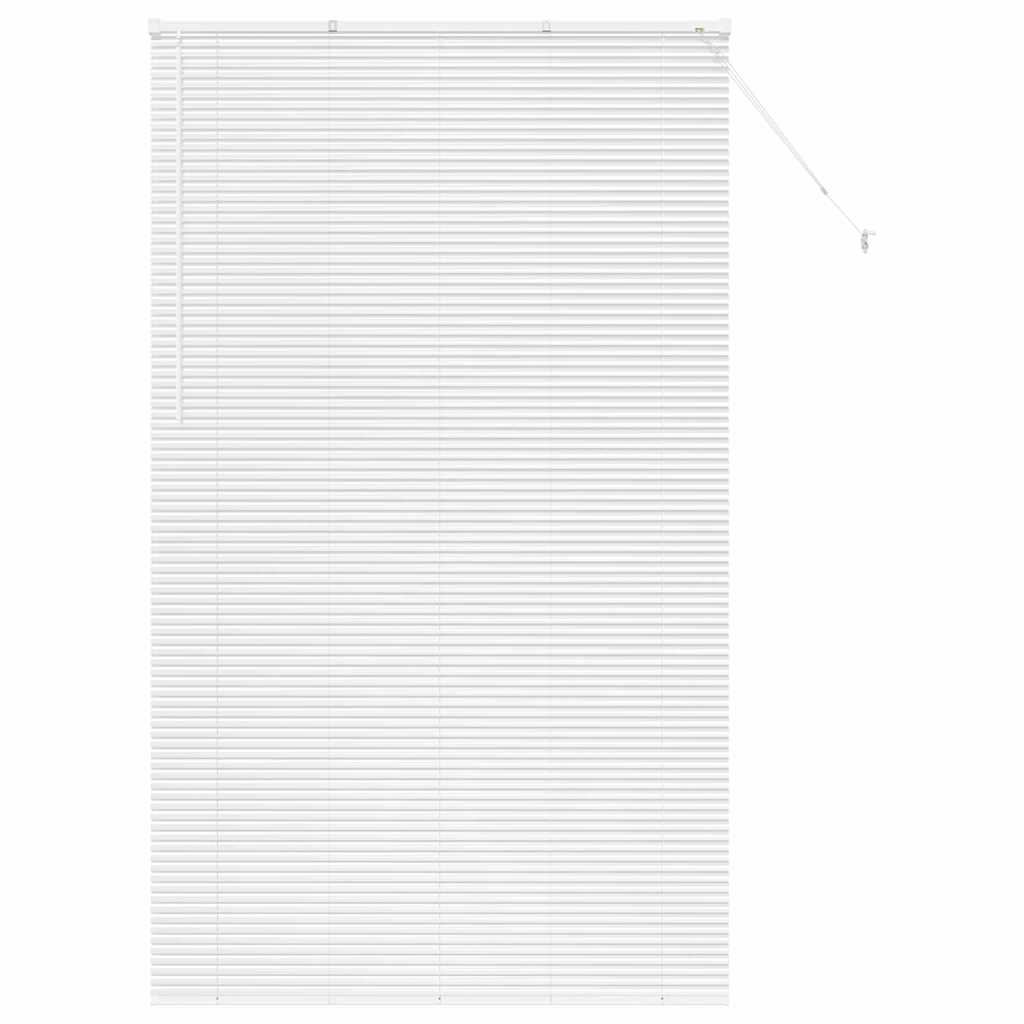 Vidaxl venetiaanse jaloezieën wit 220 x 130 cm aluminium