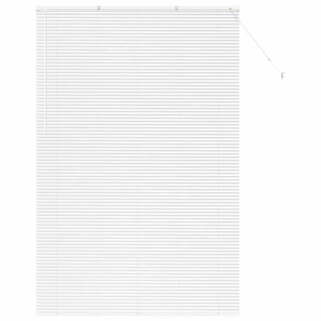 Vidaxl venetiaanse jaloezieën wit 220 x 145 cm aluminium