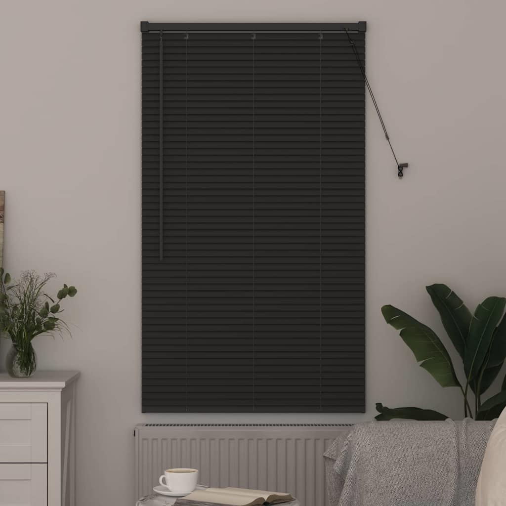 Vidaxl venetiaanse jaloezieën donkergrijs 130 x 75 cm aluminium