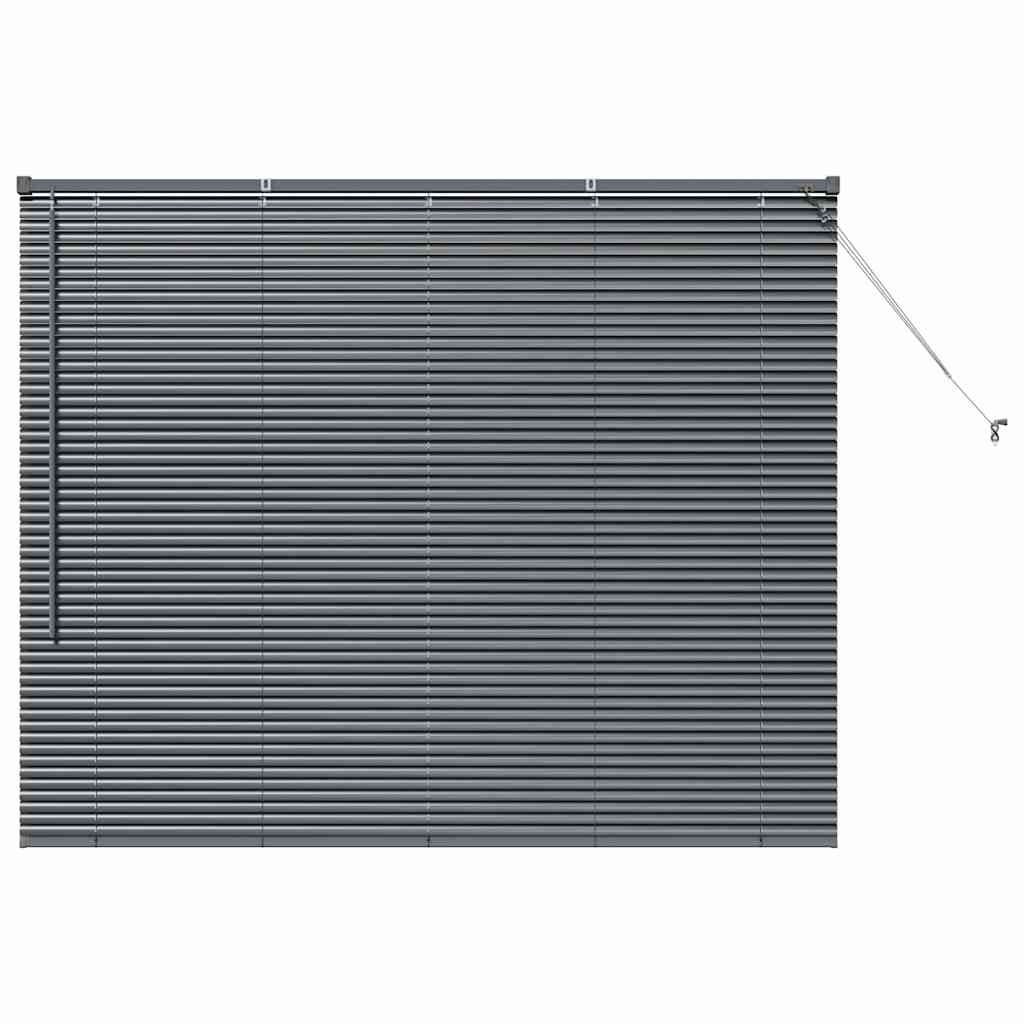 Vidaxl venetiaanse jaloezieën donkergrijs 130 x 155 cm aluminium