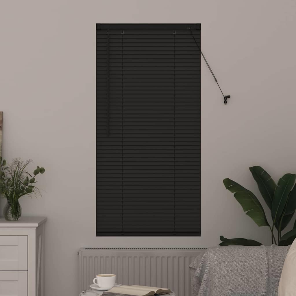 Vidaxl venetiaanse jaloezieën donkergrijs 175 x 55 cm aluminium