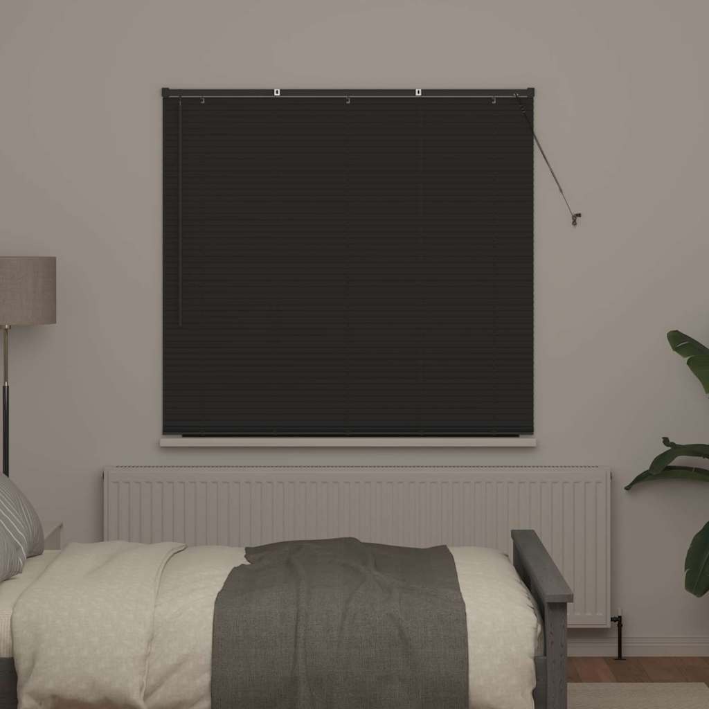 Vidaxl venetiaanse jaloezieën donkergrijs 175 x 150 cm aluminium