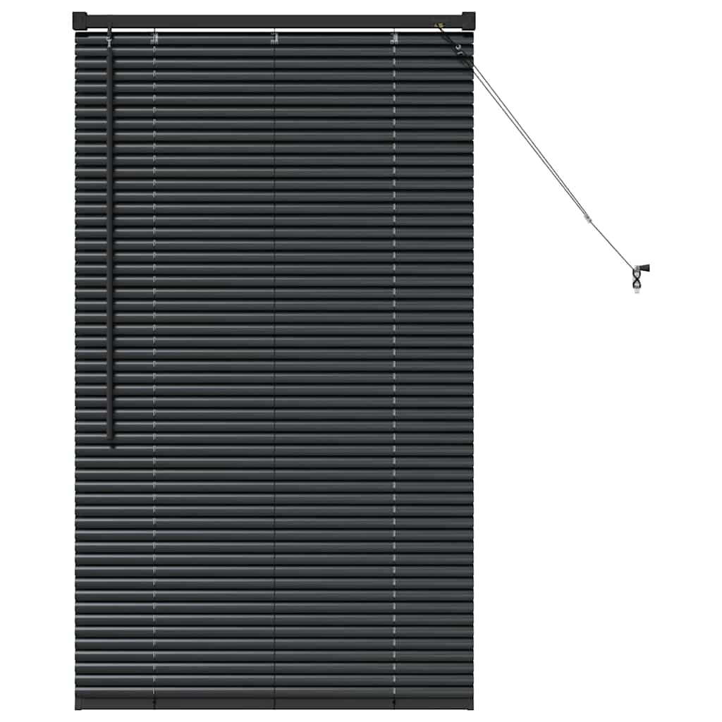 Vidaxl venetiaanse jaloezieën zwart 130 x 70 cm aluminium