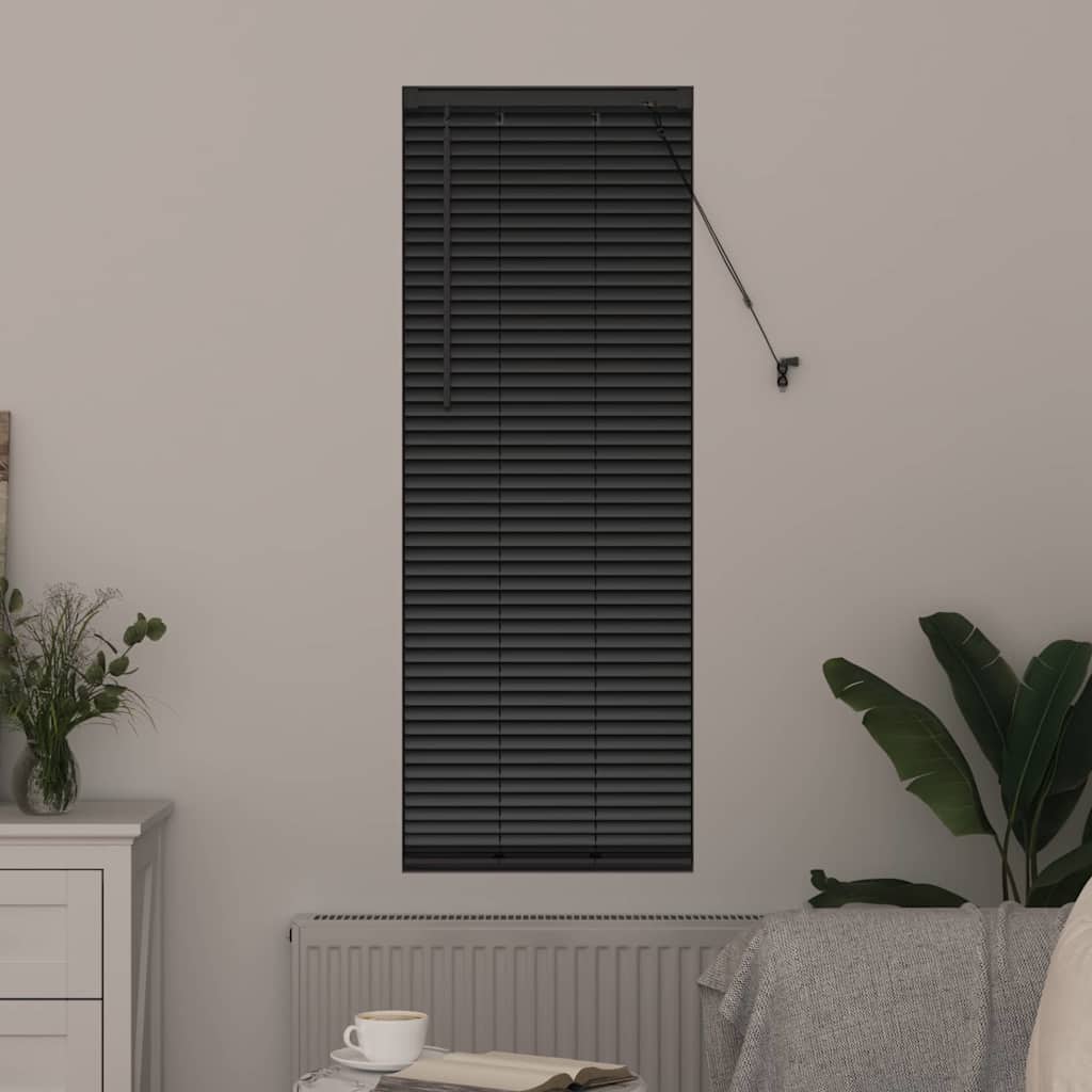 Vidaxl venetiaanse jaloezieën zwart 175 x 50 cm aluminium
