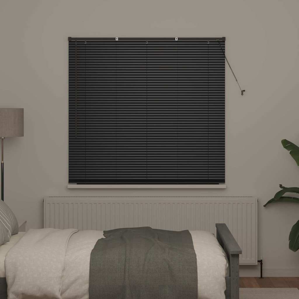 Vidaxl venetiaanse jaloezieën zwart 175 x 145 cm aluminium