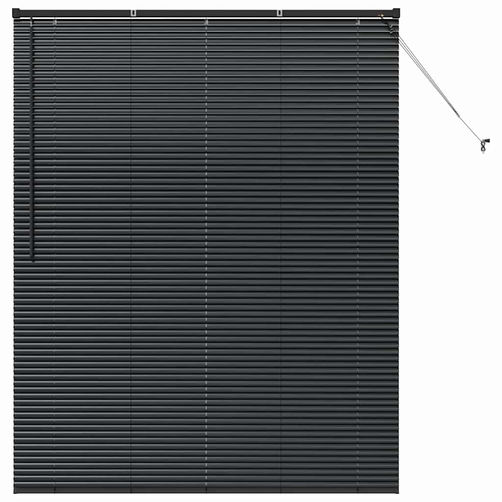 Vidaxl venetiaanse jaloezieën zwart 175 x 150 cm aluminium
