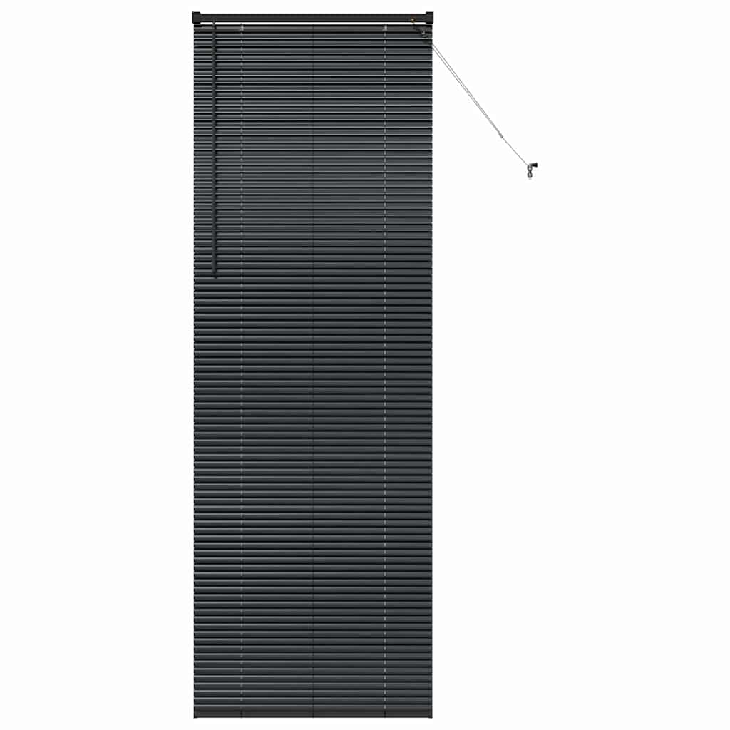 Vidaxl venetiaanse jaloezieën zwart 220 x 80 cm aluminium