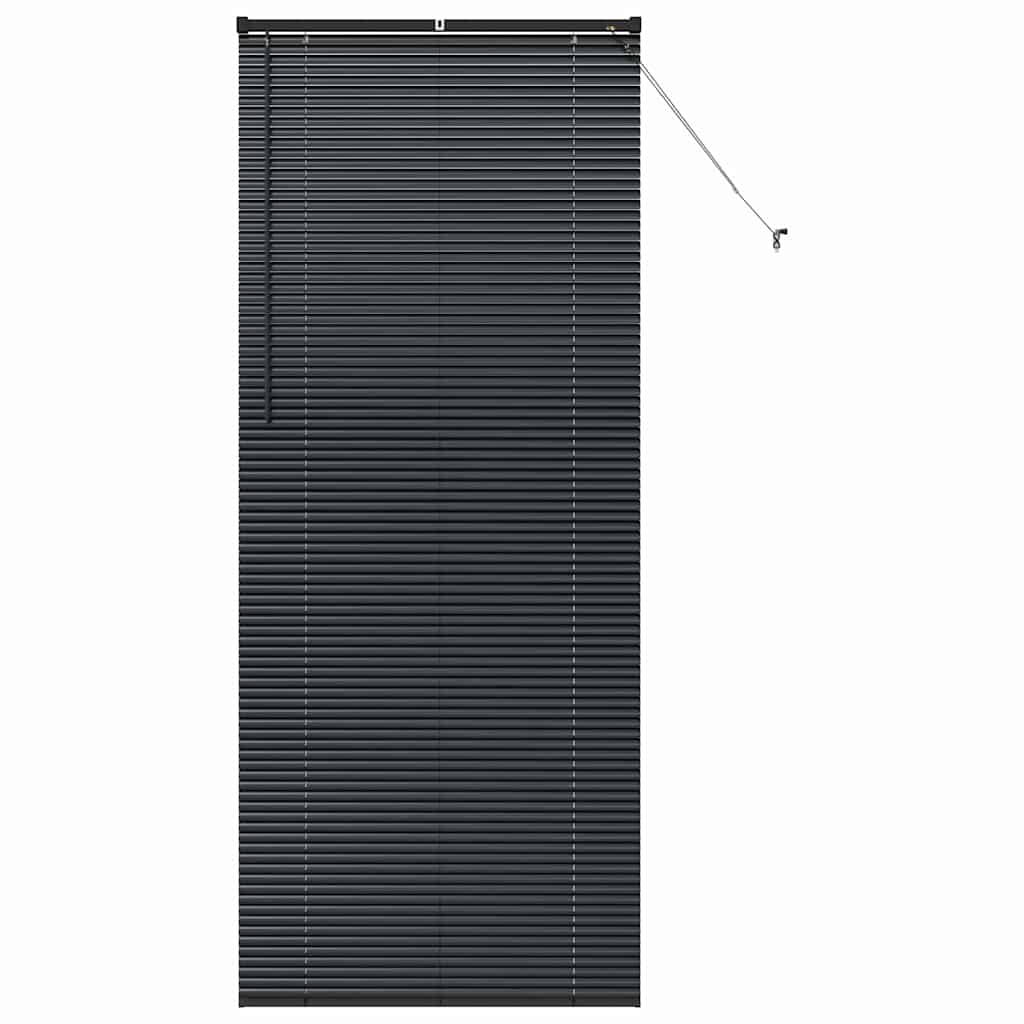 Vidaxl venetiaanse jaloezieën zwart 220 x 90 cm aluminium