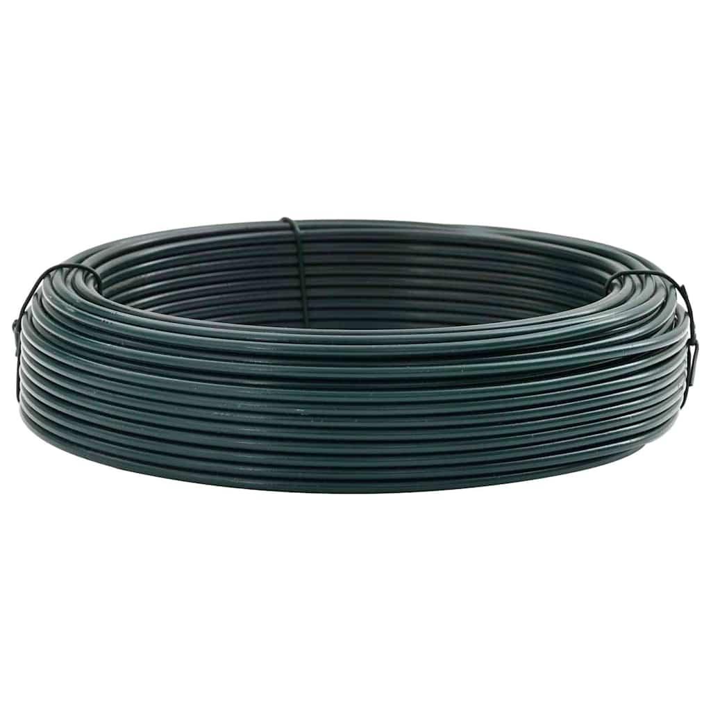 Vidaxl hek binddraad groen 80 m pvc