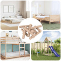 Vidaxl houten dowels 12 pcs bruin ø6 x 40 mm massief hout