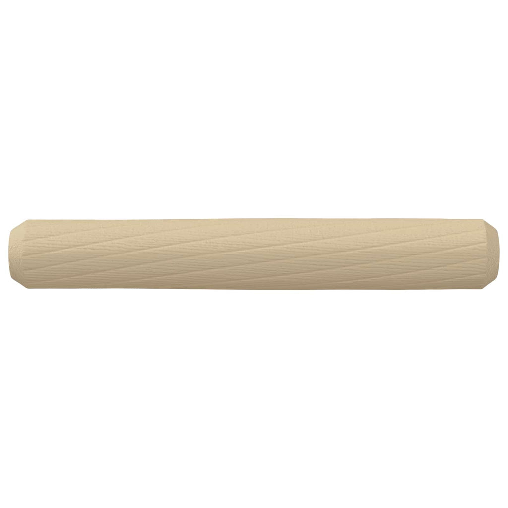Vidaxl houten dowels 2 pcs bruin ø8 x 50 mm massief hout