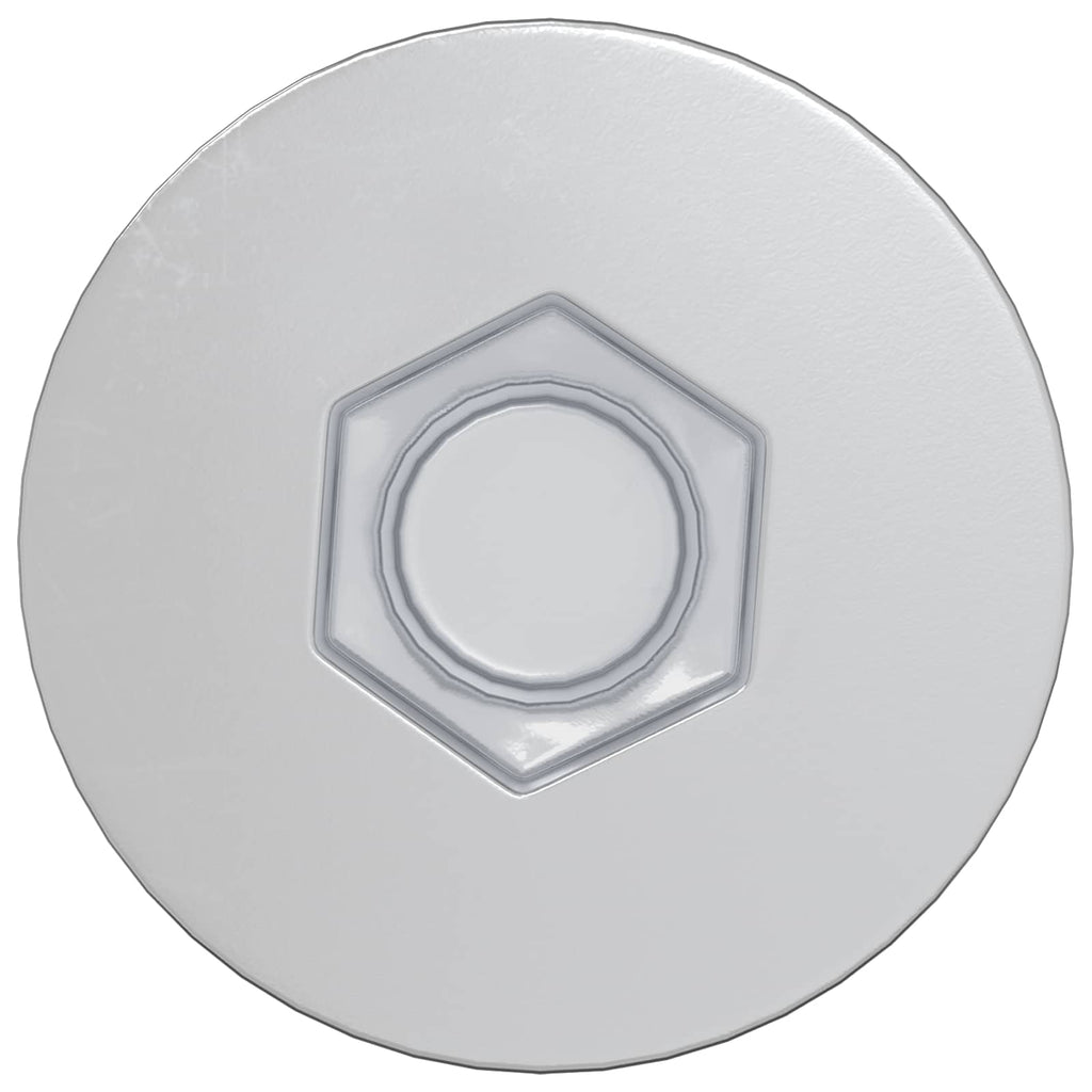 Vidaxl bevestigingsschroeven 2500 pcs zilver metaal