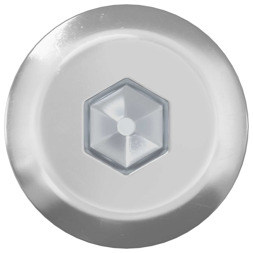 Vidaxl meubelschroeven 2 pcs zilver m6 x 120 mm staal