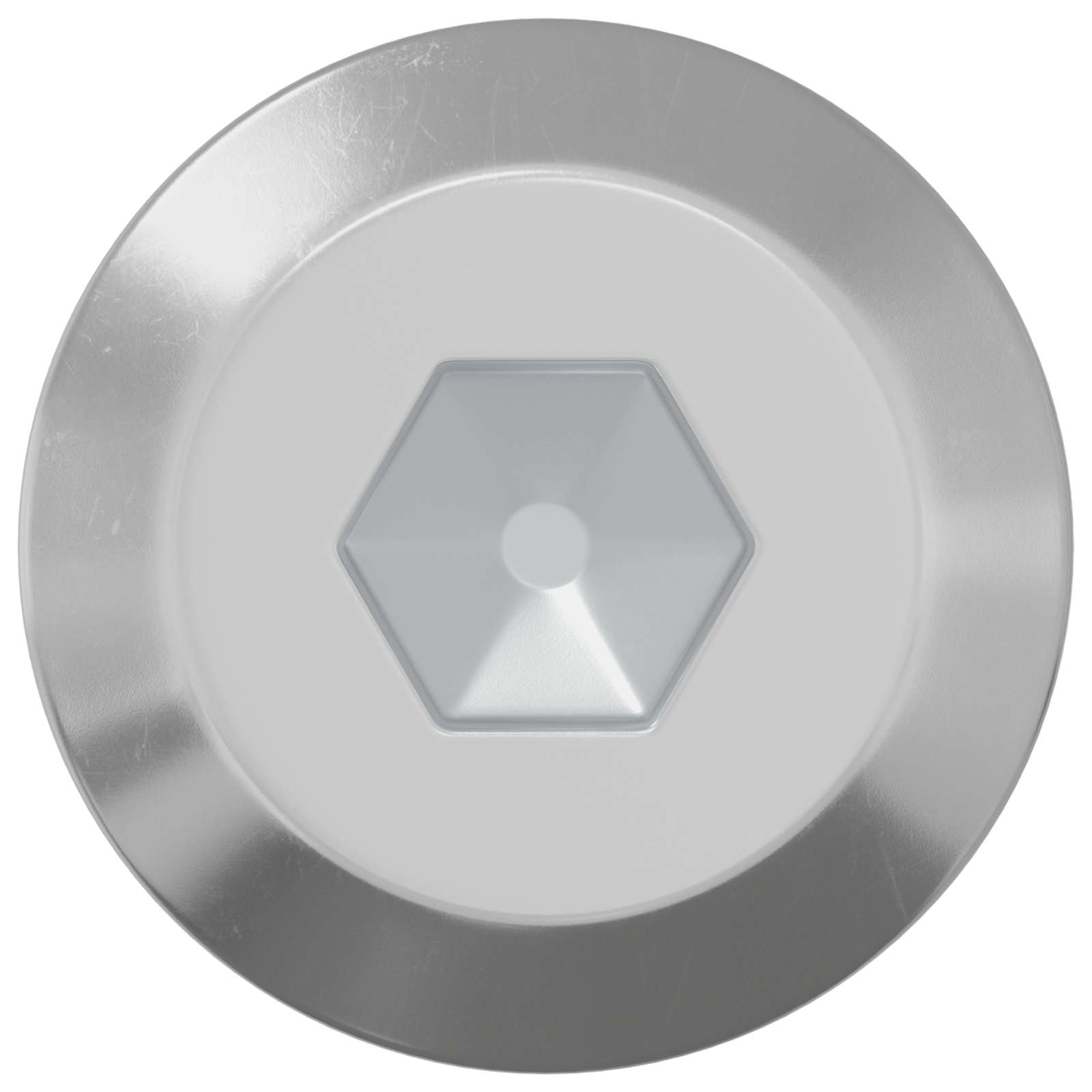 Vidaxl bout 2 pcs zilver m6 x 60 mm staal