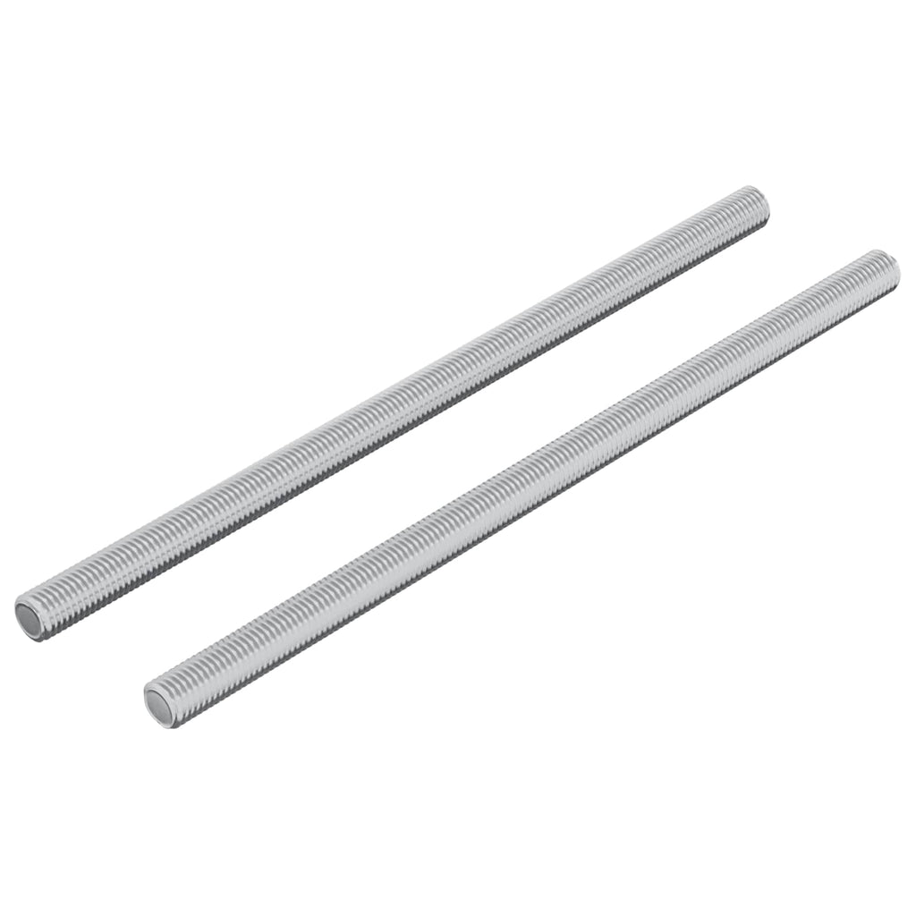 Vidaxl draadstaaf 2 pcs zilver 6 x 120 mm staal
