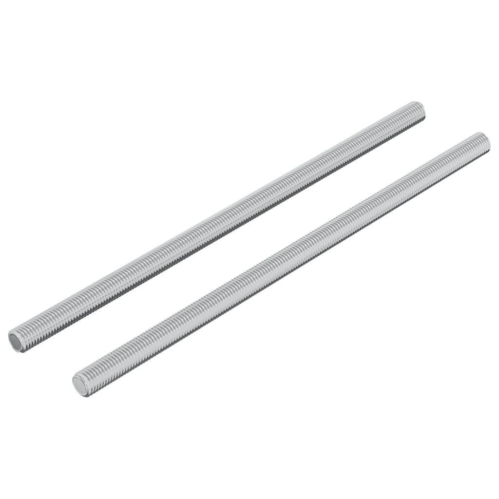 Vidaxl draadstaaf 2 pcs zilver 6 x 135 mm staal