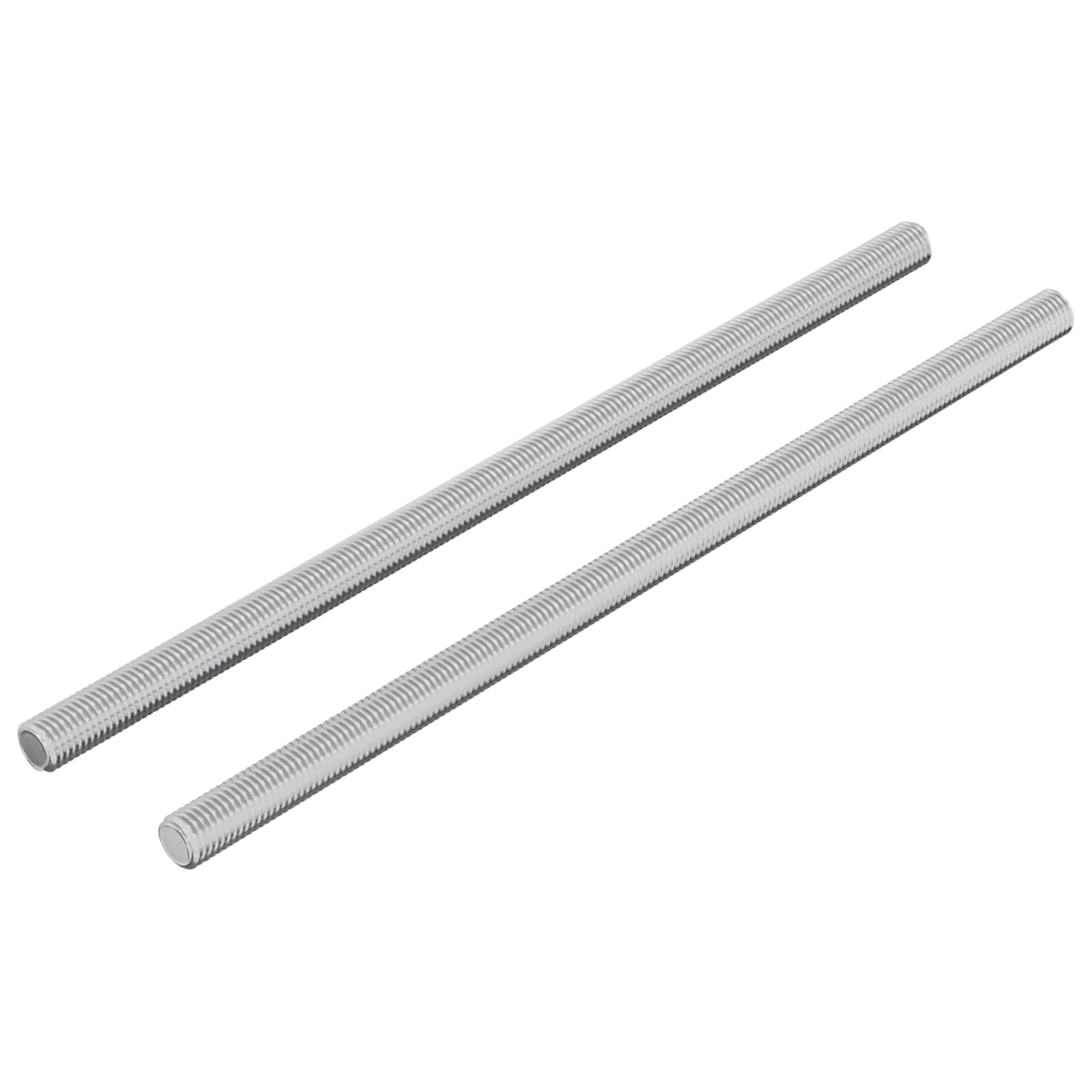 Vidaxl draadstaaf 2 pcs zilver 6 x 135 mm staal