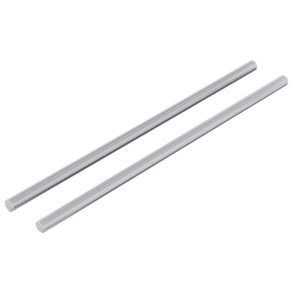 Vidaxl draadstaaf 2 pcs zilver 6 x 170 mm staal