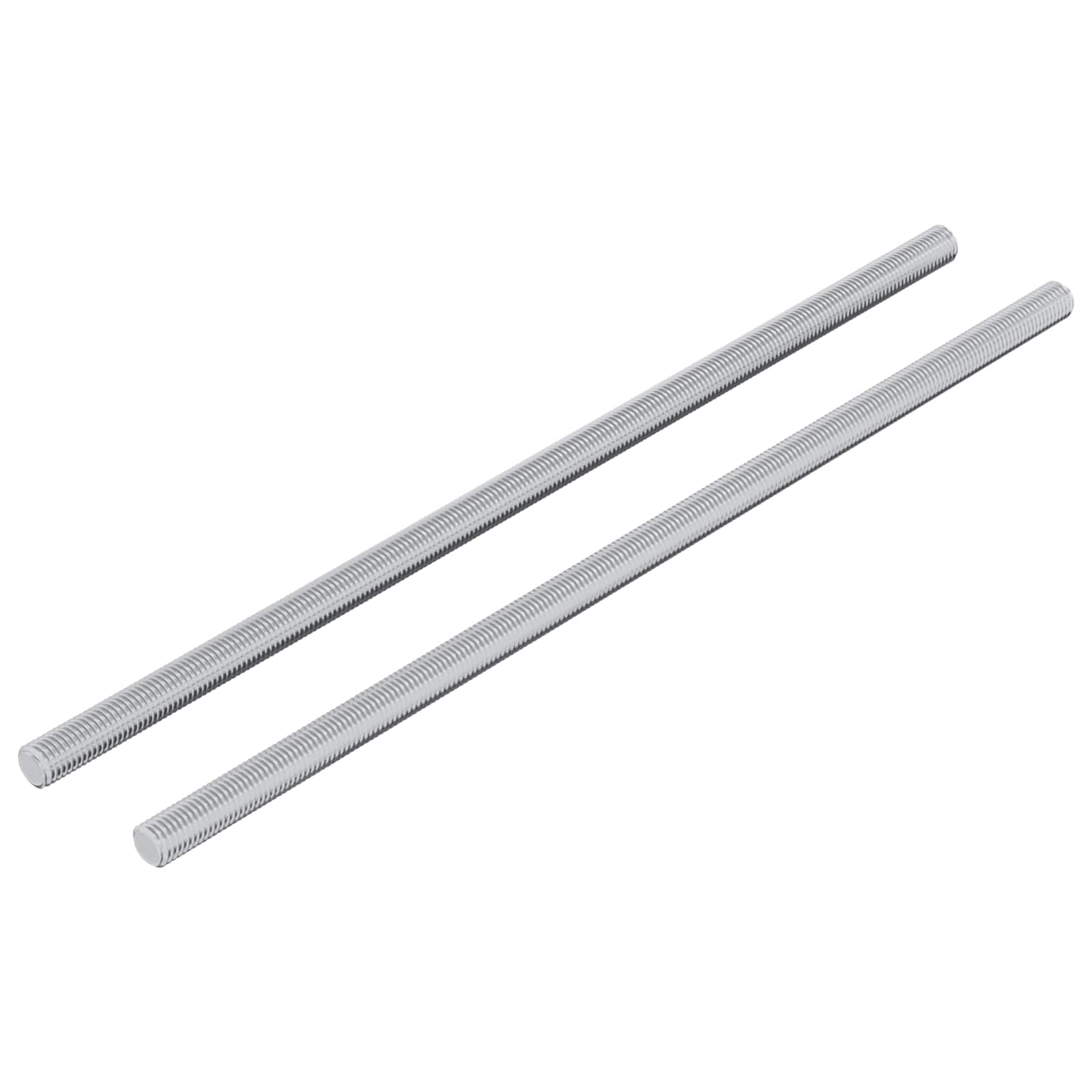 Vidaxl draadstaaf 2 pcs zilver 6 x 170 mm staal